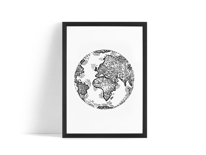 Poster - The earth