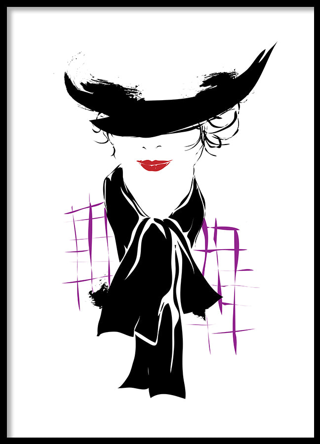Poster - Mysterious woman