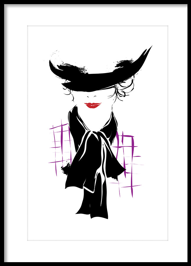 Poster - Mysterious woman