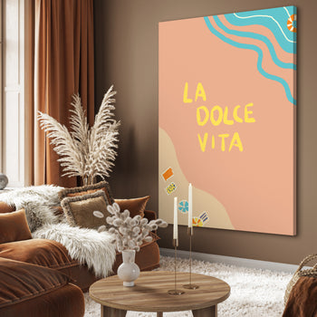 Canvastavla - La Dolce Vita