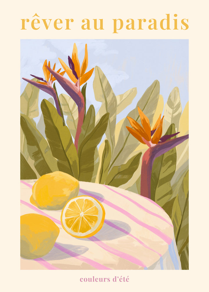 Canvastavla - Paradise Reverie