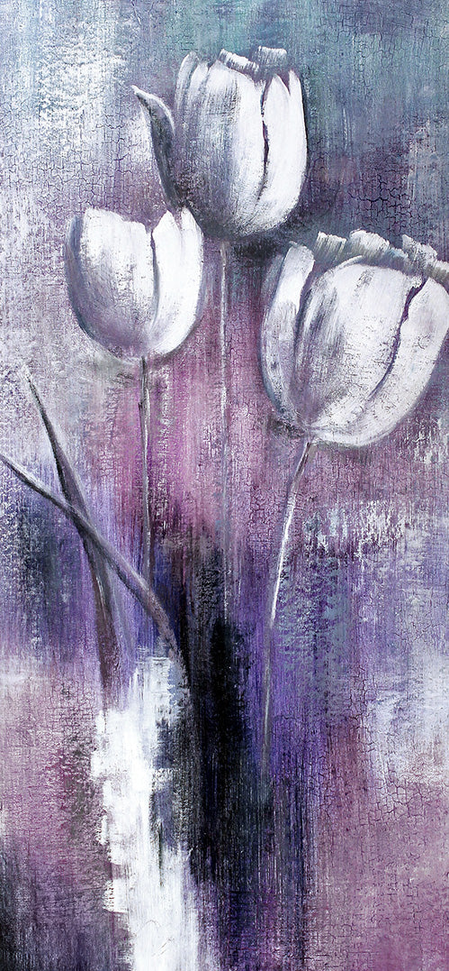 Abstrakt Oljemålning - Pastel Dream