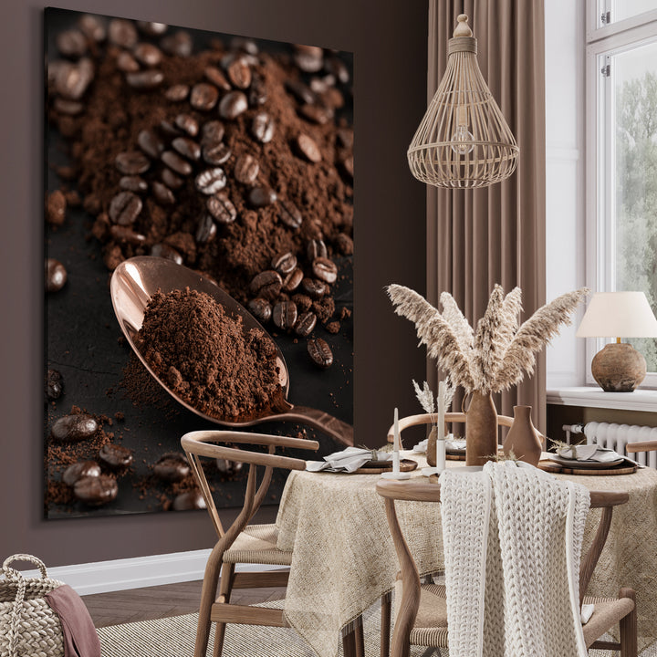 Canvastavla - Coffee Palette