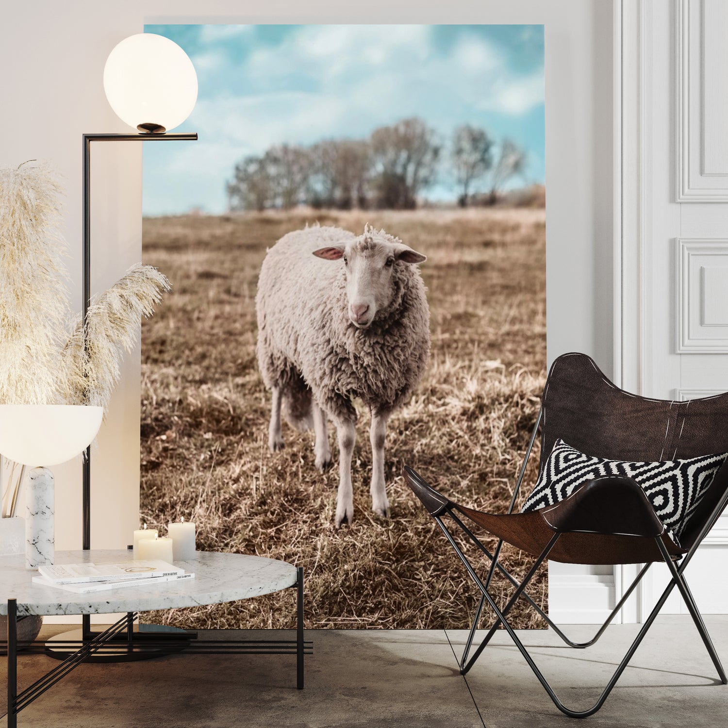 Ljuddämpande tavla - Sheep