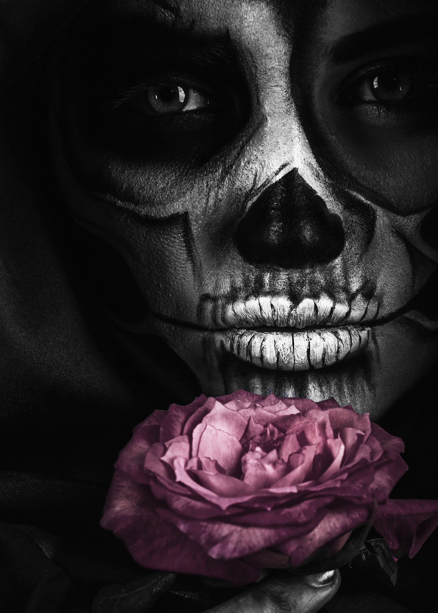Canvastavla - Rose of Death