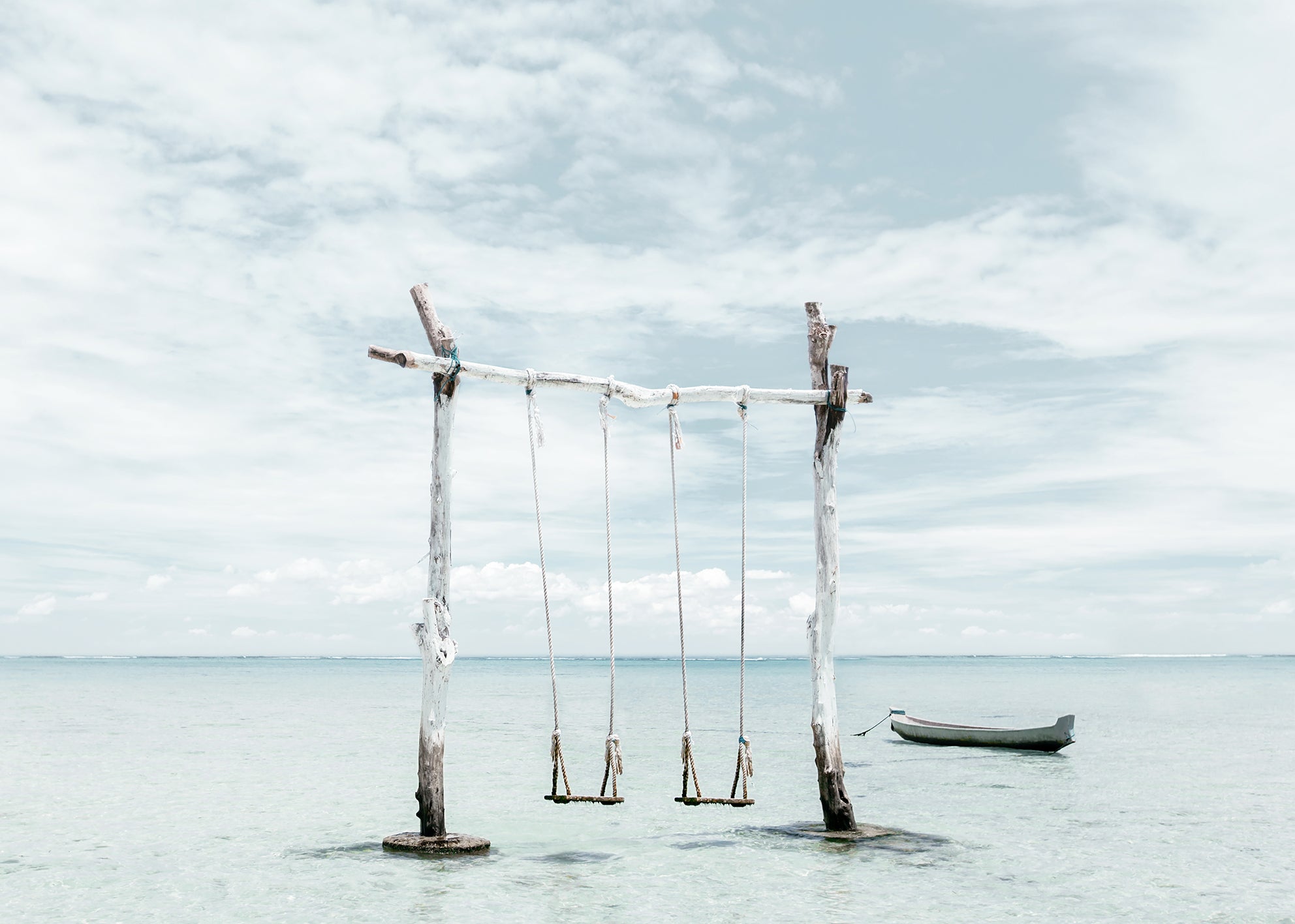 Canvastavla - Beach Swing