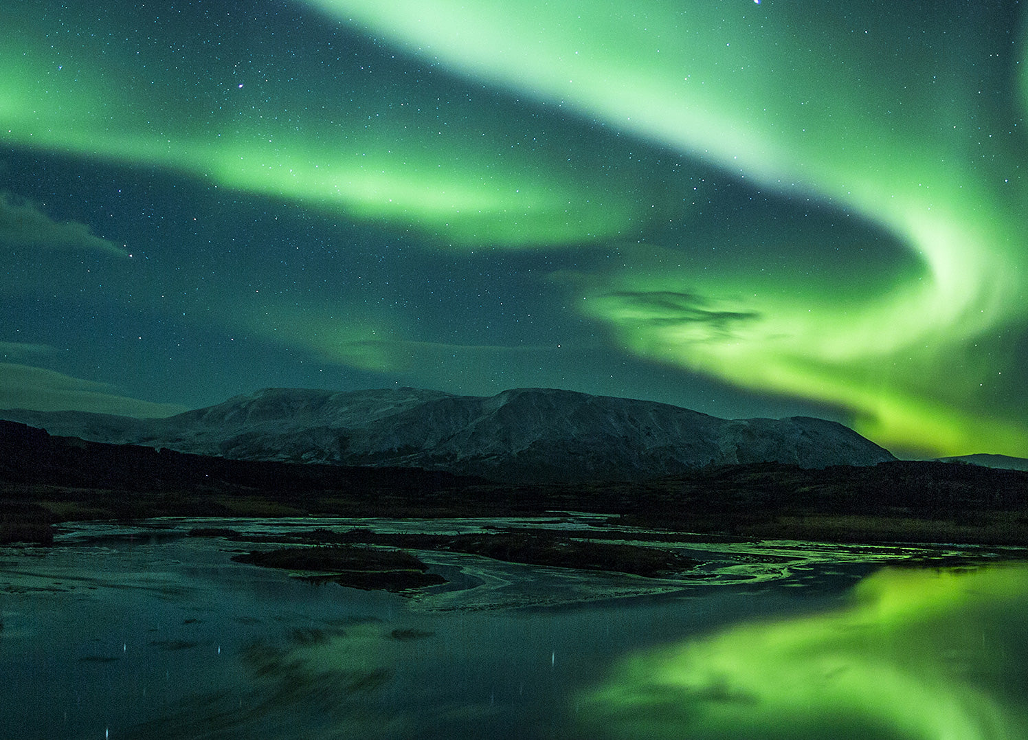 Canvastavla - Northern Lights