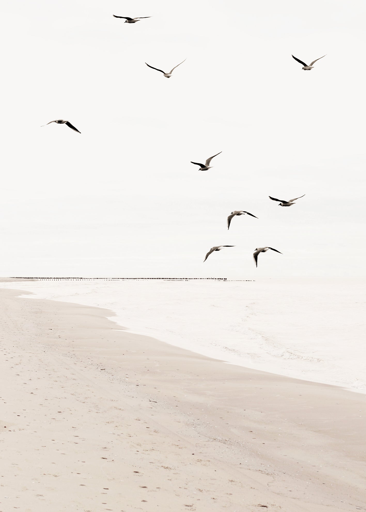 Canvastavla - Peaceful Beach