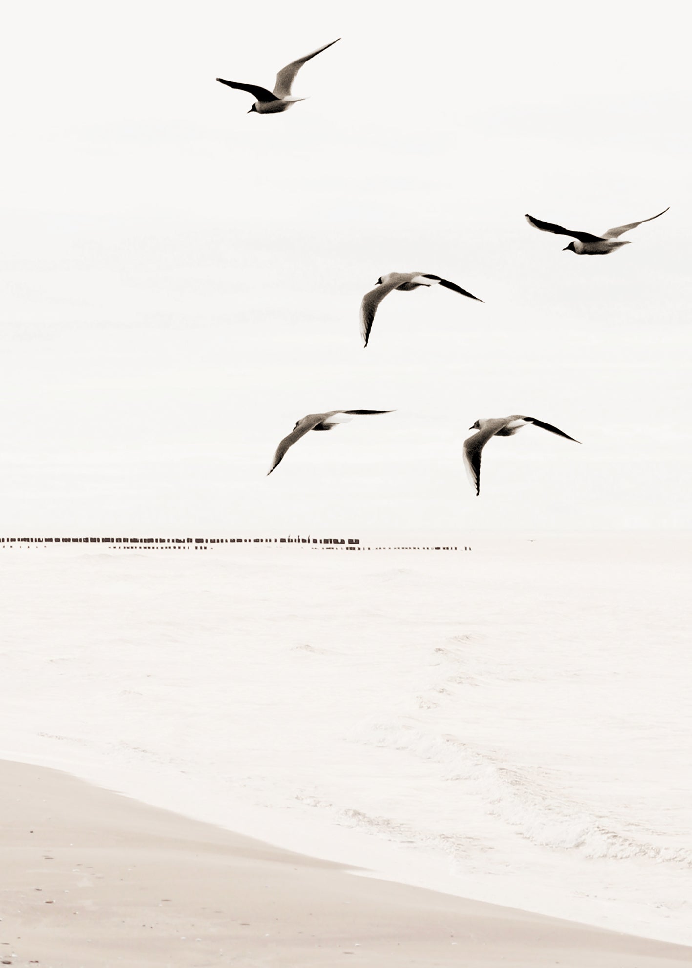 Canvastavla - Peaceful Beach