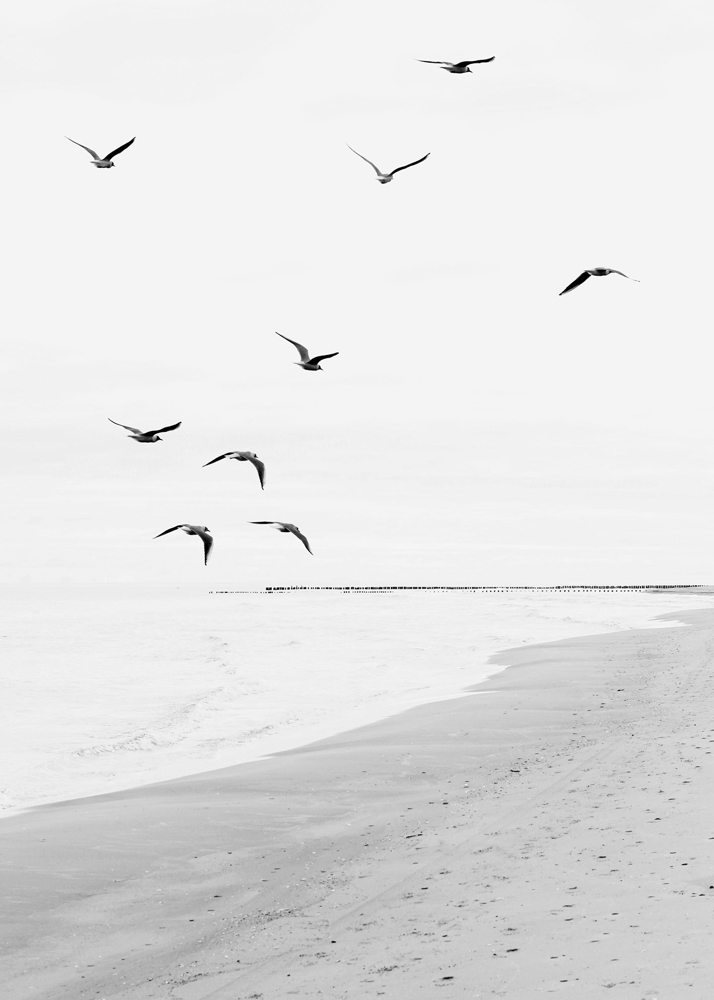 Ljuddämpande tavla - Baltic Beach