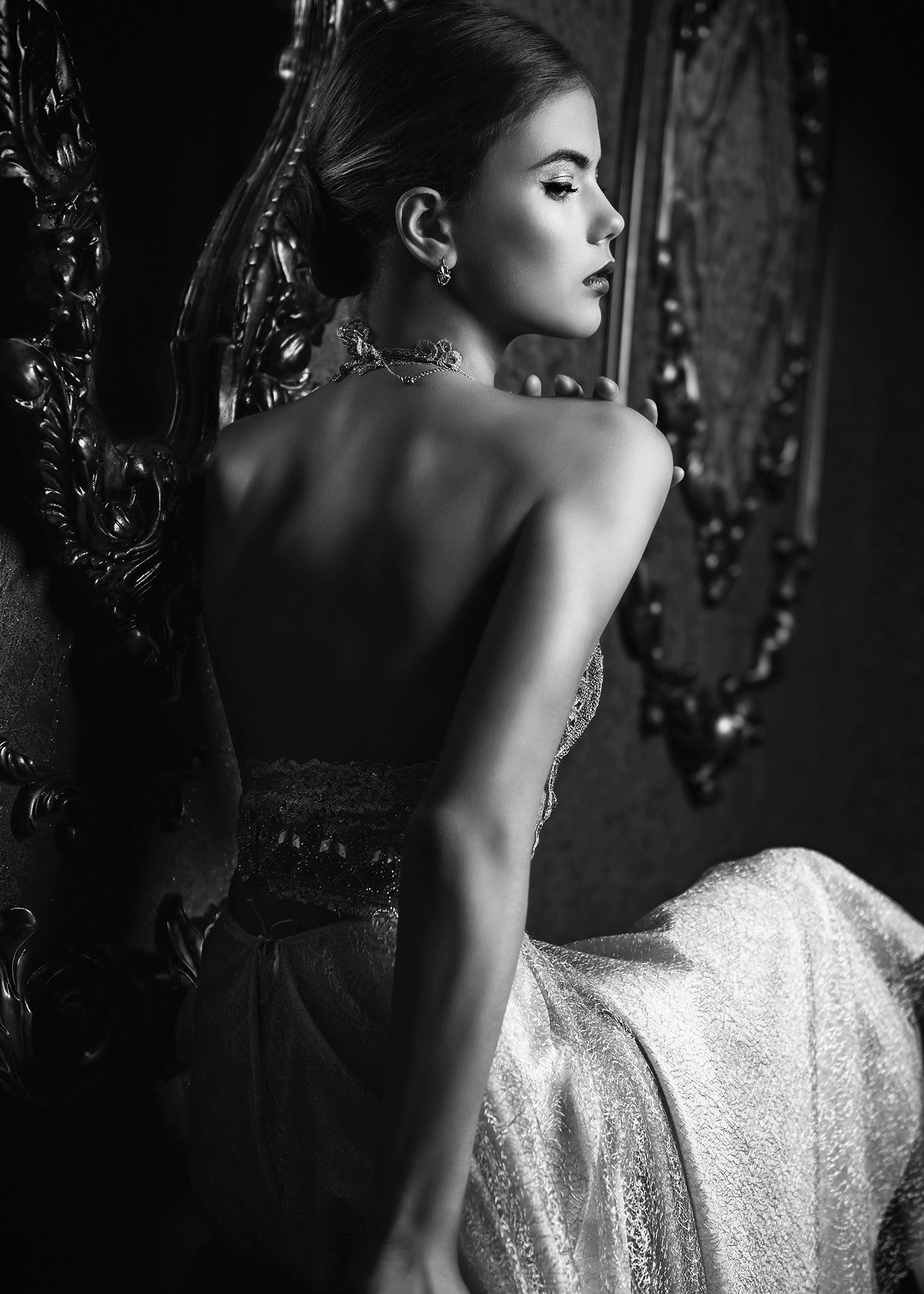 Ljuddämpande tavla - Mysterious Lady