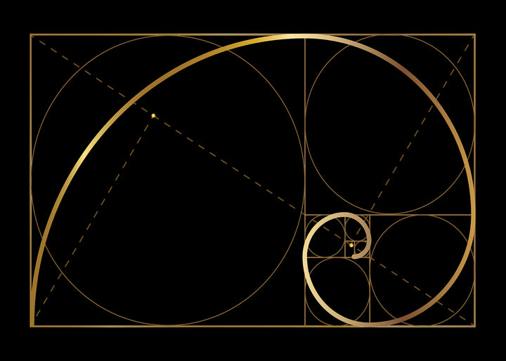 Ljuddämpande tavla - Golden Ratio
