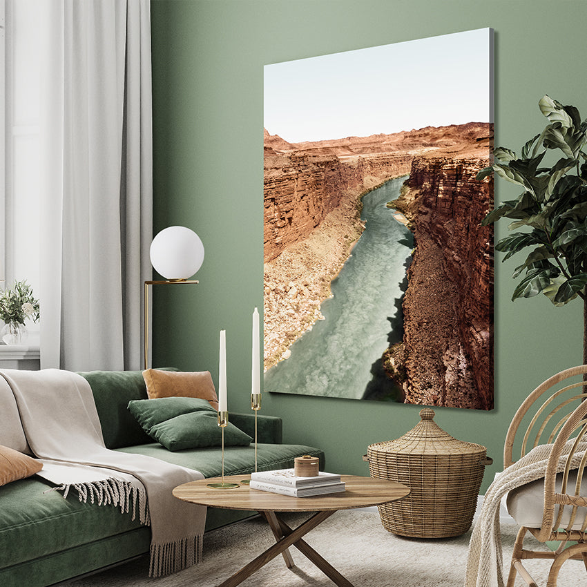 Canvastavla - Colorado River