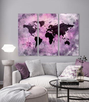 Canvastavla - Pink World