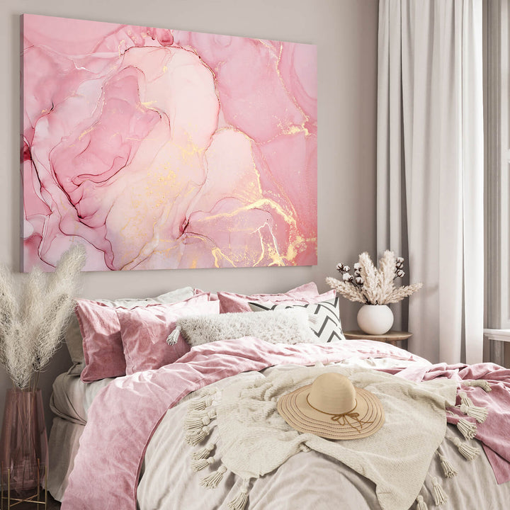 Canvastavla - Rose Marble
