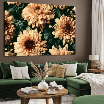 Canvastavla - Baroque Flowers