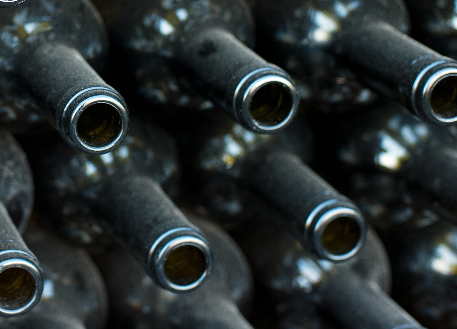 Canvastavla - Wine bottles