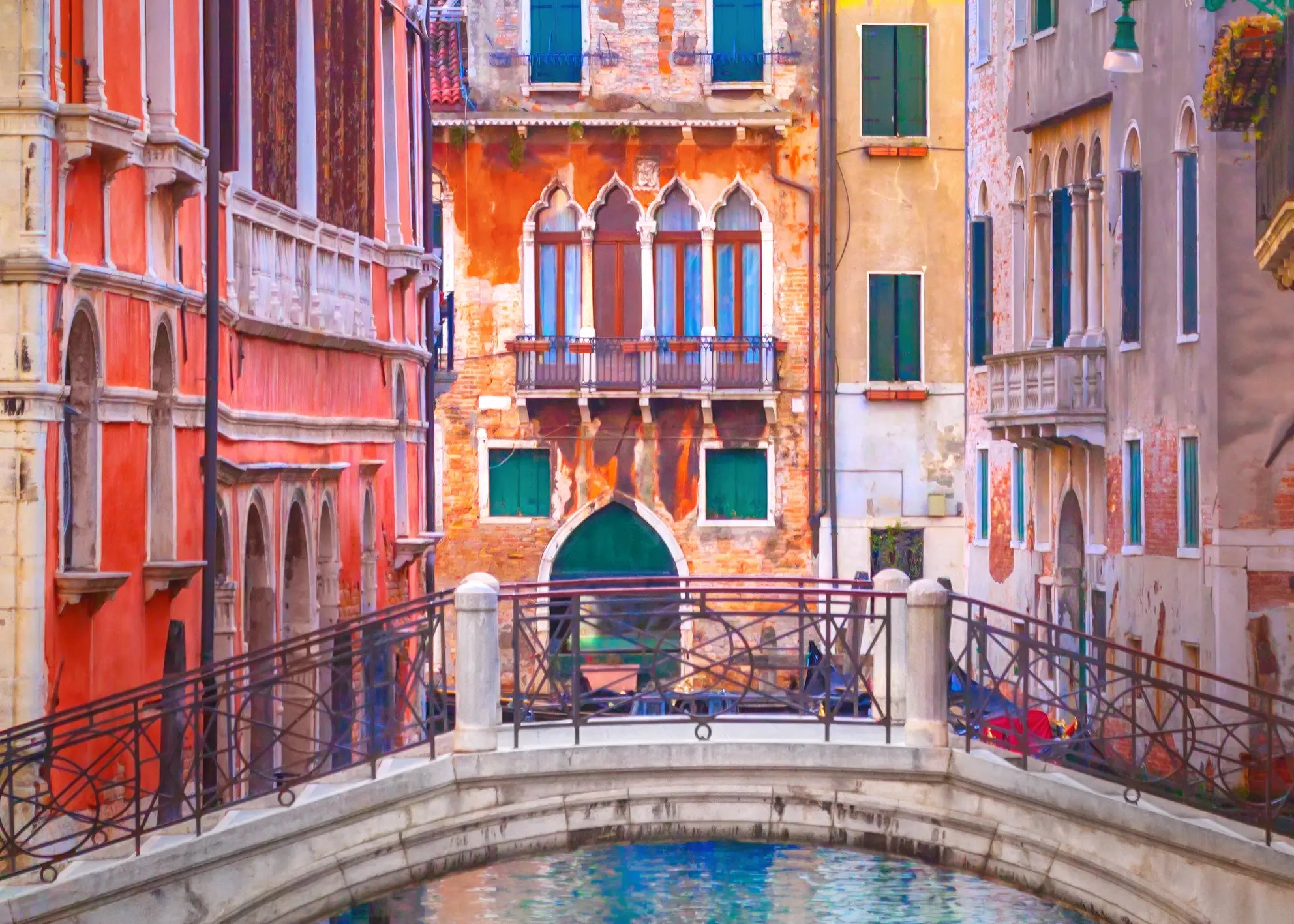 Canvastavla - Colors of Venice
