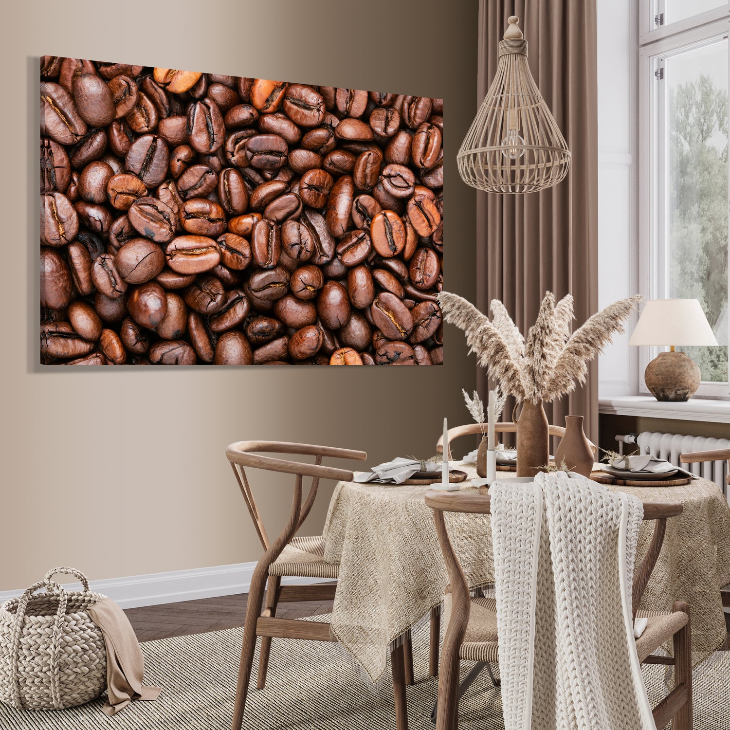 Canvastavla - Coffee beans heaven