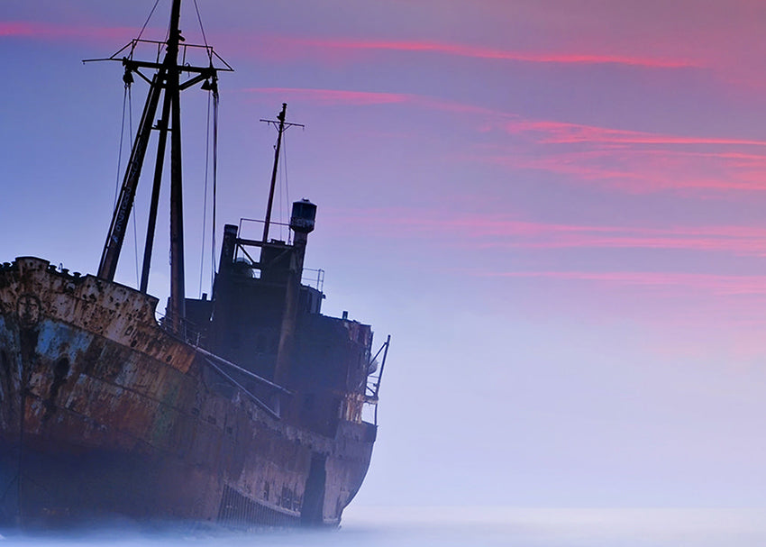 Canvastavla - Ghost Ship