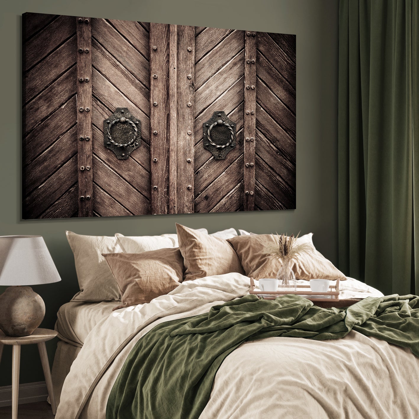 Canvastavla - Rustic Secrets