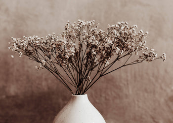 Canvastavla - Dried Twig flower