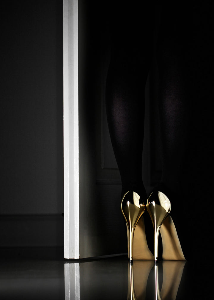 Canvastavla - Golden Heels