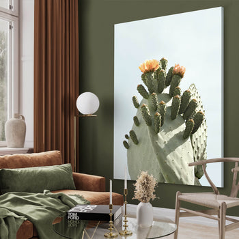 Canvastavla - Cactus Flower