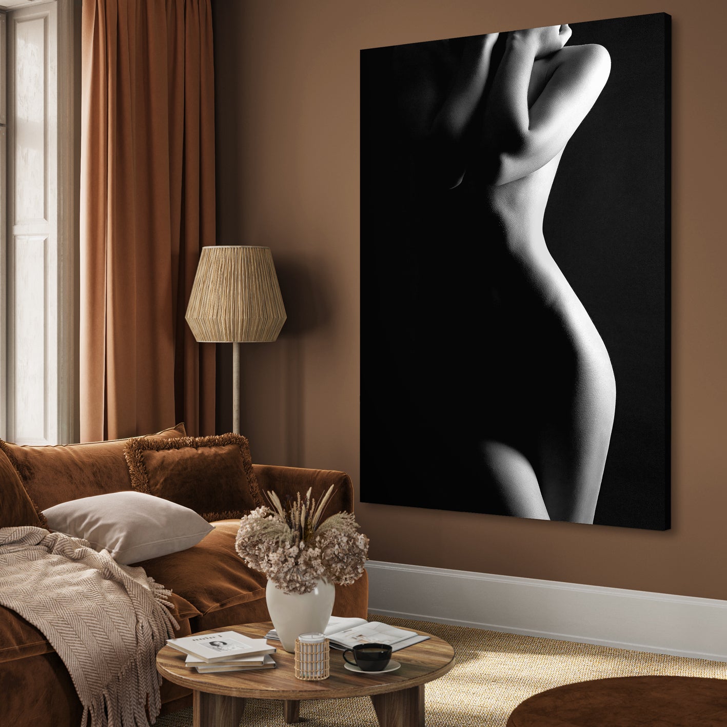 Canvastavla - Dark and Light