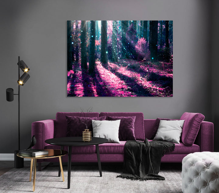 Canvastavla - The Enchanted Forest