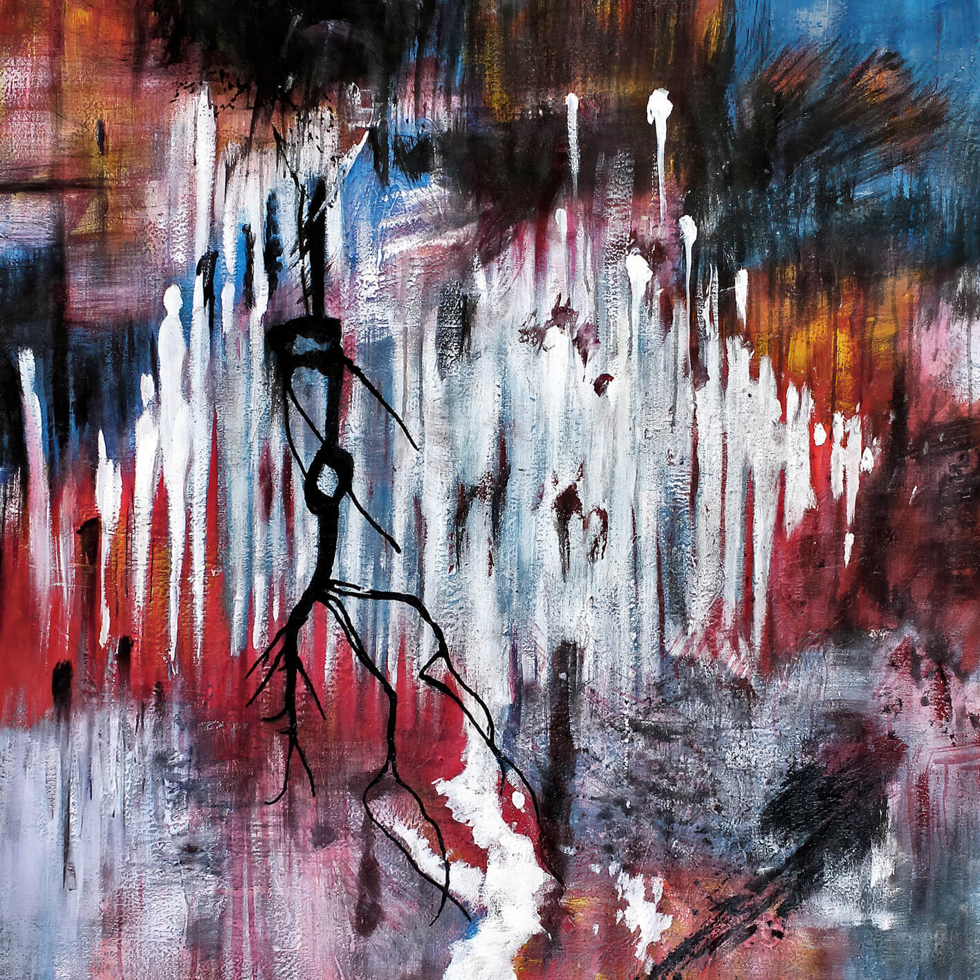Abstrakt Oljemålning - Los Rios
