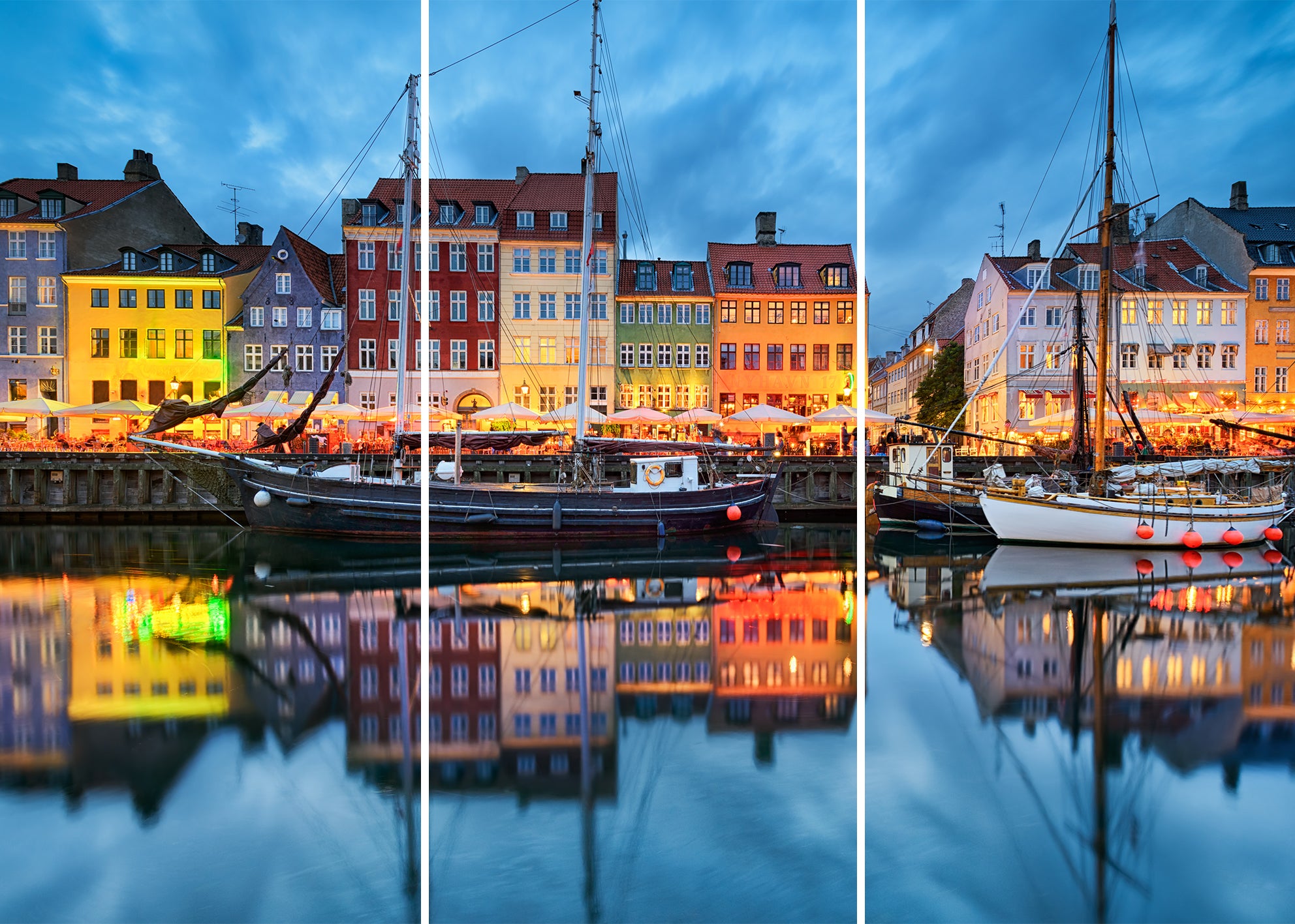 Ljuddämpande tavla - Köpenhamn - Nyhavn