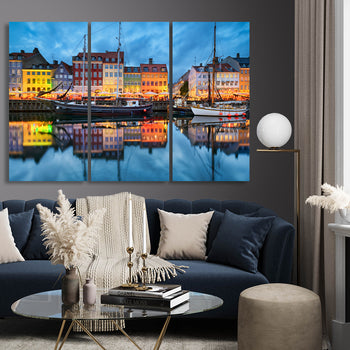 Ljuddämpande tavla - Köpenhamn - Nyhavn