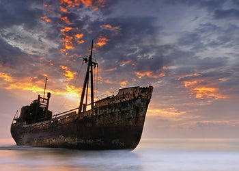 Canvastavla - Grounded in the Sunrise