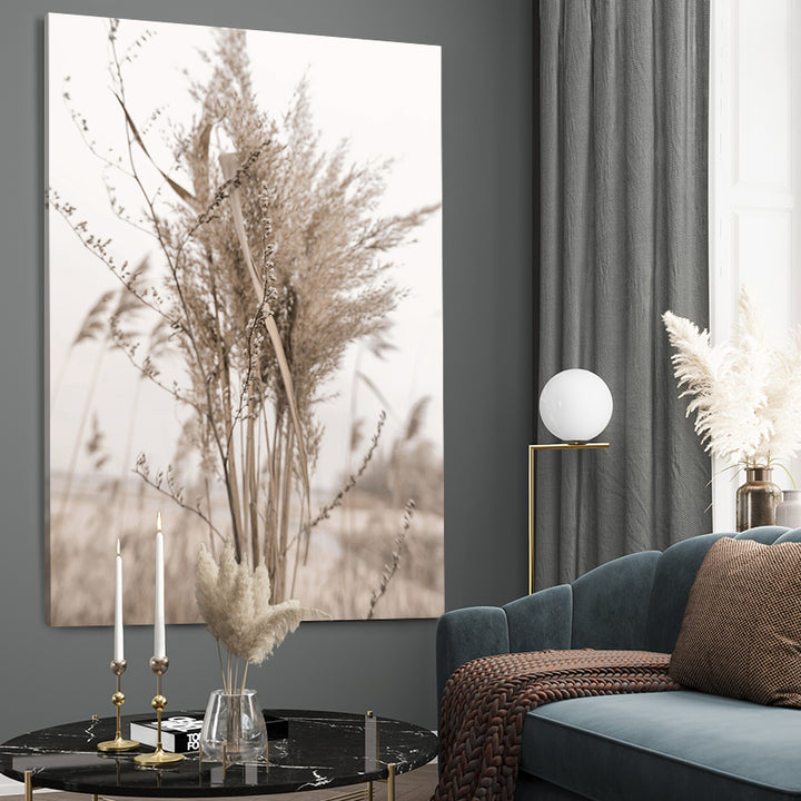 Canvastavla - Pampas Grass