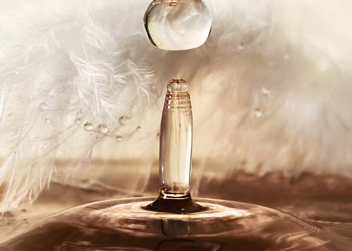 Canvastavla - Serene Waterdrop