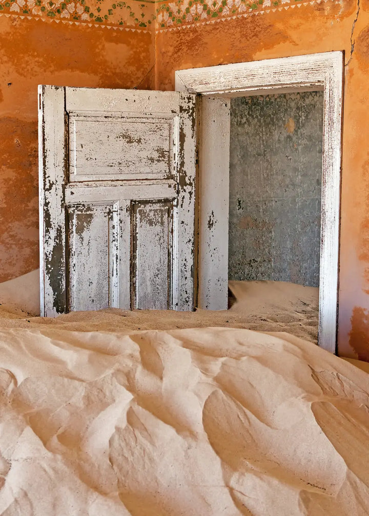 Canvastavla - Door in Sand