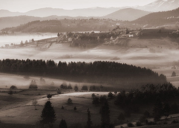 Canvastavla - Misty Scape