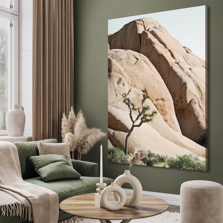 Canvastavla - Desert Rocks