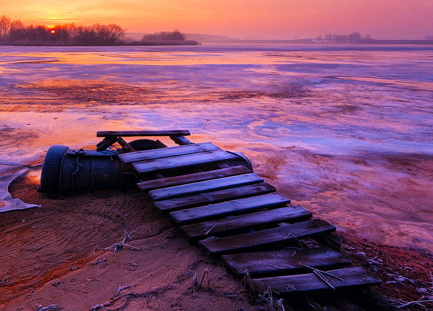 Canvastavla - Forgotten Dock