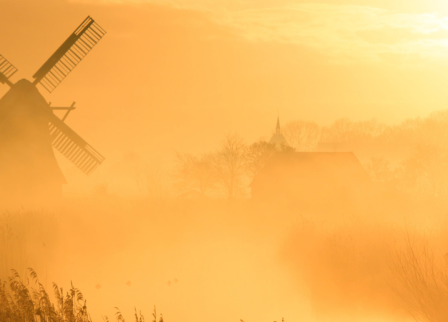 Canvastavla - Windmill