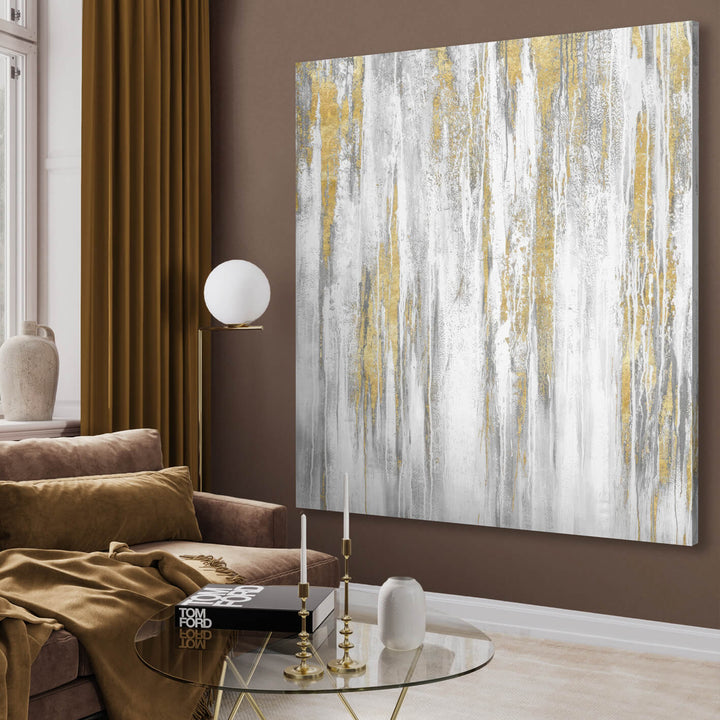 Abstrakt Oljemålning - Birch