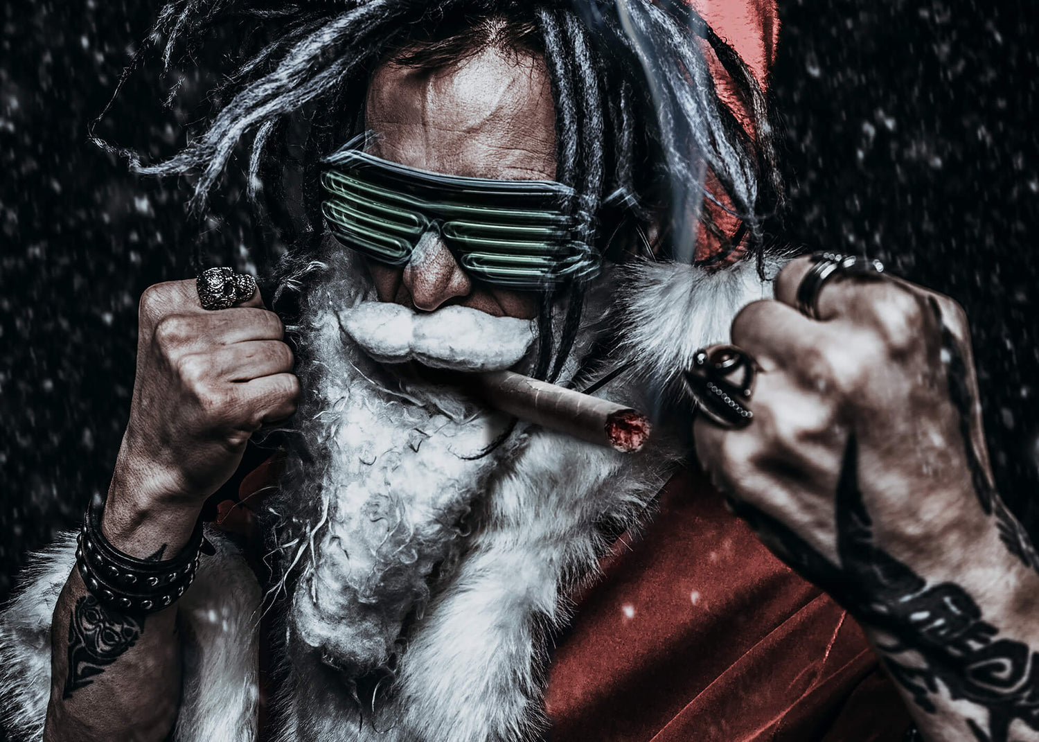 Ljuddämpande tavla - Bad Santa