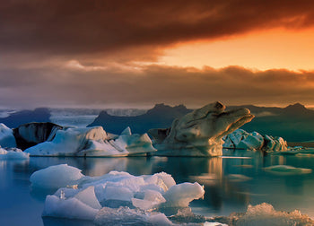 Canvastavla - Fire and Ice