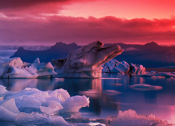 Canvastavla - Arctic Sunset