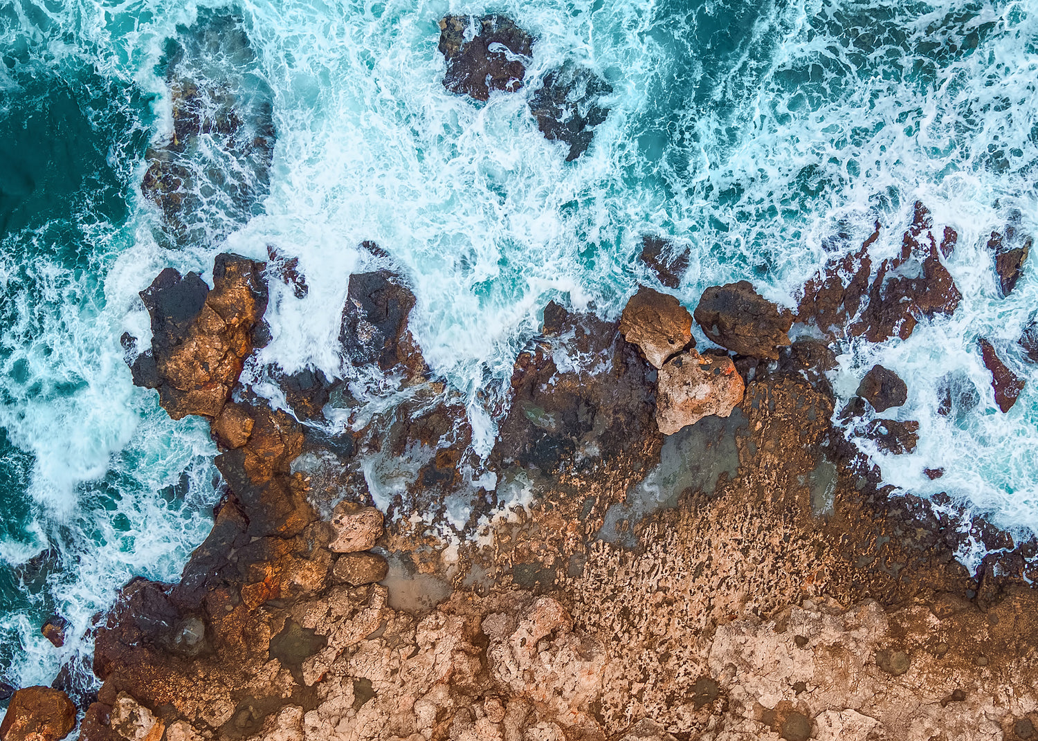 Ljuddämpande tavla - Golden Coastline