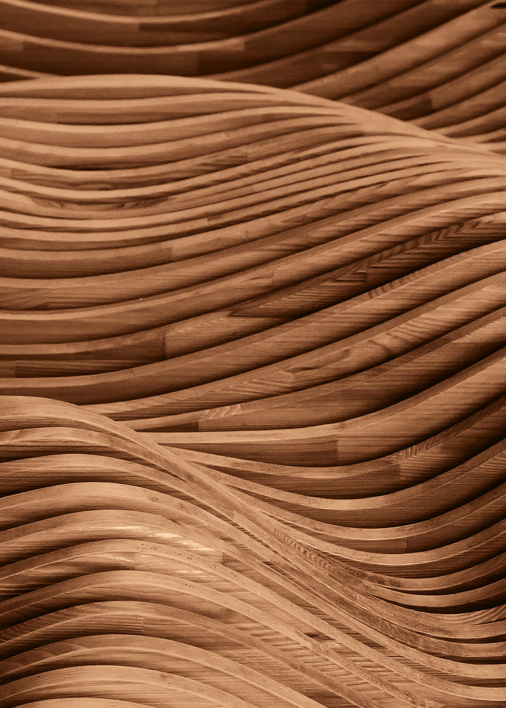 Canvastavla - Wooden Shapes