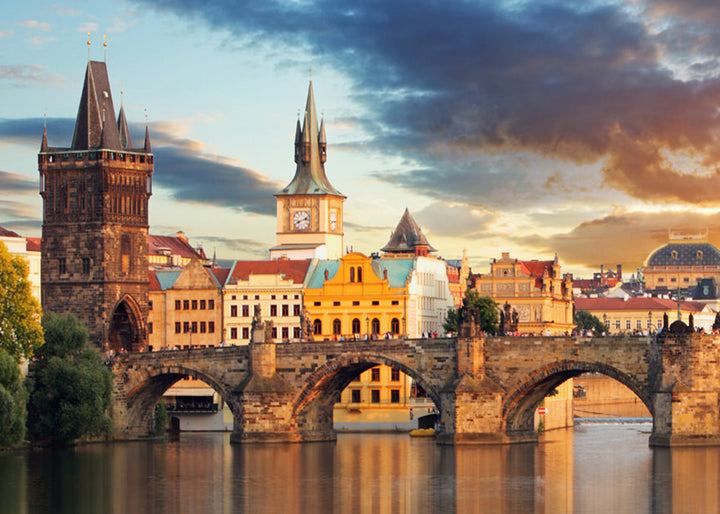 Canvastavla - Charles Bridge