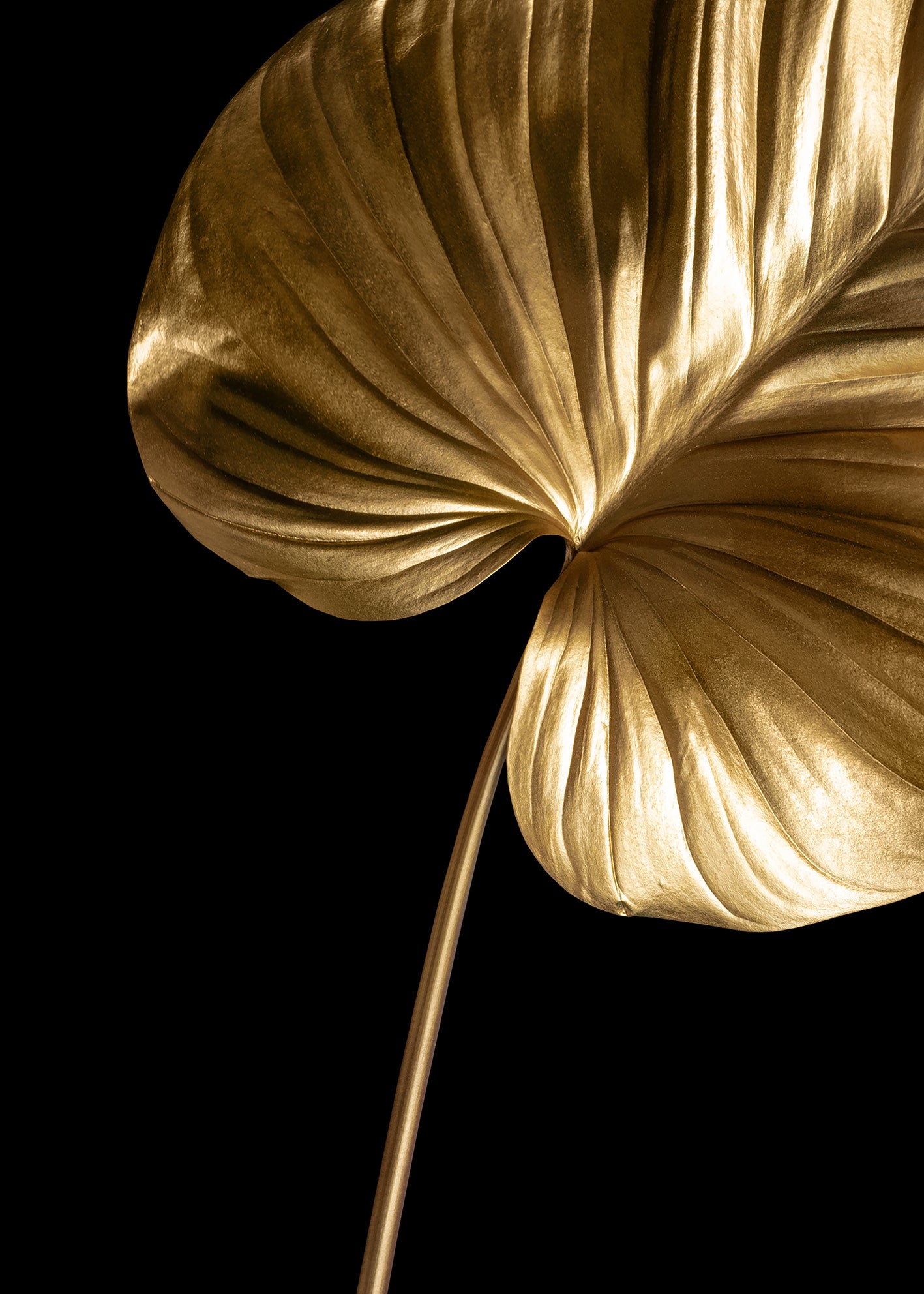 Canvastavla - Golden Leaves