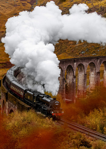 Canvastavla - Autumn Express